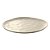 PRATO RASO DE CERÂMICA ORGANIC CREME 26 CM - WOLFF - Imagem 3