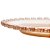 PRATO PARA SOBREMESA DE CRISTAL DAISY ÂMBAR 20CM - WOLFF - Imagem 5