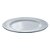 PRATO PARA SOBREMESA DE CERÂMICA LINES CINZA 21 CM - WOLFF - Imagem 2