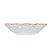 PRATO PARA SERVIR DE CRISTAL MARTELADO COM BORDA DOURADA TAJ 14CM - WOLFF - Imagem 5