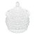 POTICHE DE VIDRO HAT BALLS 8CM X 8CM X 9,5CM - WOLFF - Imagem 1