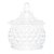 POTICHE DE VIDRO HAT BALLS 8CM X 8CM X 9,5CM - WOLFF - Imagem 3
