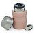 POTE TÉRMICO DUPLA PAREDE COM COLHER DE AÇO INOX ROSA 9,5CM X 9,5CM X 15,5CM - WOLFF - Imagem 2