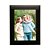 PORTA-RETRATO DE AÇO INOX COM VIDRO PRETO 10CM X 15CM - WOLFF - Imagem 3