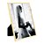 PORTA-RETRATO DE AÇO INOX CLASSIC DOURADO 20CM X 25CM - WOLFF - Imagem 2