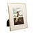PORTA-RETRATO DE AÇO INOX BASIC DOURADO 15CM X 20CM - WOLFF - Imagem 2