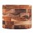 PORTA TALHERES DE MADEIRA TECA 15CM X 12CM - WOLFF CRAFT - Imagem 3