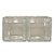 PORTA TALHERES DE AÇO INOX COM CRISTAL BAUHAUS CHAMPANHE 18CM X 10CM X 7,5CM - WOLFF - Imagem 4