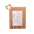 PORTA RETRATO DE MADEIRA TECA CORAÇÃO MARROM 10CM X 15CM - WOLFF CRAFT - Imagem 3
