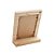 PORTA RETRATO DE MADEIRA PINUS MINI CORAÇÃO NATURAL 10CM X 15CM - WOODART - Imagem 4