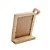 PORTA RETRATO DE MADEIRA PINUS CORAÇÃO NATURAL 10CM X 15CM - WOODART - Imagem 4