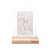 PORTA RETRATO DE MADEIRA E VIDRO VERTICAL PINUS 10CM X 15CM - WOODART - Imagem 3