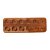 PORTA OVOS DE MADEIRA TECA 1CM X 11CM X 2CM - WOLFF CRAFT - Imagem 3