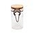 PORTA MANTIMENTO DE VIDRO COM TAMPA HERMÉTICA DE BAMBU 60ML - WOLFF - Imagem 1