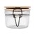 PORTA MANTIMENTO DE VIDRO COM TAMPA HERMÉTICA DE BAMBU 150ML - WOLFF - Imagem 2