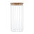 PORTA MANTIMENTO DE VIDRO BOROSSILICATO COM TAMPA EM BAMBU 800ML - WOLFF - Imagem 3