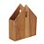 PORTA GUARDANAPOS DE MADEIRA TECA 15CM X 5CM X 18CM - WOLFF CRAFT - Imagem 2