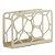 PORTA GUARDANAPOS DE AÇO INOX MAHAL CHAMPANHE 12CM X 8CM X 4,5CM - WOLFF - Imagem 2