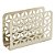 PORTA GUARDANAPOS DE AÇO INOX GARDEN CHAMPANHE 12CM X 4,5CM X 8CM - WOLFF - Imagem 2