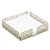 PORTA GUARDANAPOS DE AÇO INOX GARDEN CHAMPANHE 12CM X 4,5CM X 8CM - WOLFF - Imagem 1