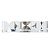 PORTA GUARDANAPOS DE AÇO INOX BAUHAUS 18CM X 18CM X 4CM - WOLFF - Imagem 3