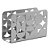PORTA GUARDANAPOS DE AÇO INOX BAUHAUS 12CM X 4,5CM X 8CM - WOLFF - Imagem 2