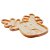 PETISQUEIRA RENA DE MADEIRA PINUS 30CM X 28CM X 1,6CM - WOODART - Imagem 2