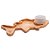 PETISQUEIRA DE MADEIRA PINUS PEIXE 30CM X 18CM X 5CM - WOODART - Imagem 2