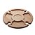 PETISQUEIRA DE MADEIRA COM SUPORTE PARA TAÇA TECA 37CM X 16CM - WOLFF CRAFT - Imagem 3