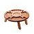 PETISQUEIRA DE MADEIRA COM SUPORTE PARA TAÇA LIPTUS 37CM X 16CM - WOODART - Imagem 1