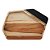 PETISQUEIRA DE MADEIRA COM FRISO TECA VERMONT BLACK 30CM X 20CM X 2CM - WOLFF CRAFT - Imagem 3