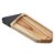 PETISQUEIRA DE MADEIRA COM FRISO TECA VERMONT BLACK 29CM X 12CM X 2CM - WOLFF CRAFT - Imagem 1