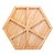 PETISQUEIRA DE MADEIRA COM 6 DIVISÓRIAS PINUS 35CM X 30CM X 2CM - WOODART - Imagem 3