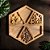 PETISQUEIRA DE MADEIRA COM 6 DIVISÓRIAS PINUS 35CM X 30CM X 2CM - WOODART - Imagem 5