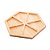 PETISQUEIRA DE MADEIRA COM 6 DIVISÓRIAS PINUS 35CM X 30CM X 2CM - WOODART - Imagem 1