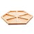 PETISQUEIRA DE MADEIRA COM 6 DIVISÓRIAS PINUS 35CM X 30CM X 2CM - WOODART - Imagem 2