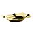 PETISQUEIRA DE AÇO INOX BONBON DOURADA 24CM X 18CM X 6,5CM - WOLFF - Imagem 2