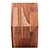 NICHO DE PAREDE EM MADEIRA TECA 30,5CM X 13CM X 26CM - WOLFF CRAFT - Imagem 4
