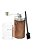 MOEDOR DE CAFÉ DE AÇO INOX MANUAL COM ESTAMPA DE MADEIRA 5CM X 5CM X 17CM - WOLFF - Imagem 2