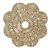 LUGAR AMERICANO DE SISAL FLOR 32CM - WOLFF - Imagem 1