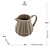 LEITEIRA DE PORCELANA PÉTALA AREIA MATT 220ML - WOLFF - Imagem 2