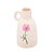 JARRO DECORATIVO DE CERÂMICA FLOR ROXA TRENTO 8,5M X 7CM X 14CM - WOLFF - Imagem 2