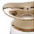 JARRA DE VIDRO SODO COM CABO DE RATTAN DOURADO 1,3L - WOLFF - Imagem 5