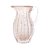 JARRA DE VIDRO ITALY TRANSPARENTE E DOURADO 17,5CM X 13,5CM X 25,5CM - WOLFF - Imagem 3