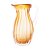 JARRA DE VIDRO ITALY ÂMBAR 17,5CM X 13,5CM X 25,5CM - WOLFF - Imagem 3