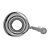 JARRA DE VIDRO COM CABO DE RATTAN PRATA 1,3L - WOLFF - Imagem 3