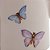GARRAFA TÉRMICA DE PORCELANA BORBOLETAS 900ML - WOLFF - Imagem 5