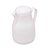 GARRAFA TÉRMICA DE PLÁSTICO BASIC BRANCA 300ML - WOLFF - Imagem 1