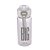 GARRAFA SQUEEZE DE POLICARBONATO BRANCA 600ML - WOLFF - Imagem 1
