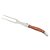 GARFO TRINCHANTE COM CABO DE MADEIRA E AÇO INOX LAGUIOLE BY WOLFF 28CM - WOLFF - Imagem 2